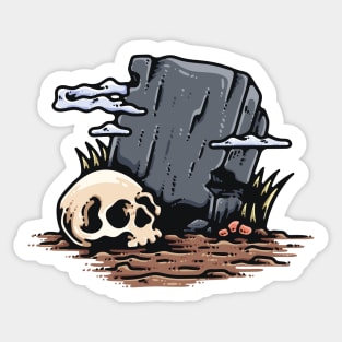 Tombstone Sticker